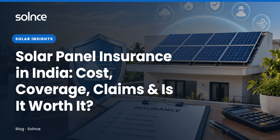 Solar Panel Insurance in India 2026: Cost, Coverage, Claims and Is It Worth It?